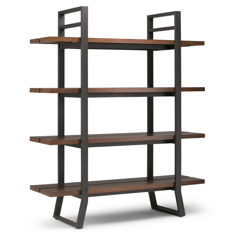 17 Stories Ryley Industrial Etagere Bookcase & Reviews Wayfair